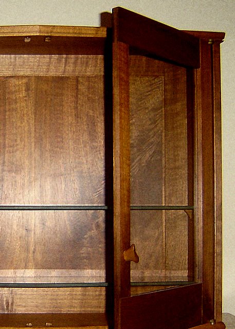 Walnut Showcase Cabinet Album